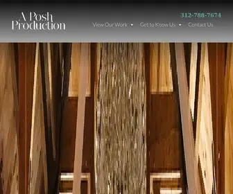 Aposhproduction.com(Chicago Photo Booth Rental) Screenshot