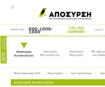 Aposirsi.gr(Απόσυρση Αυτοκινήτων) Screenshot