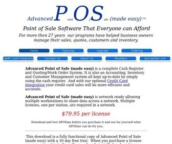 Aposme.com(Advanced Point 0f Sale (made easy)) Screenshot