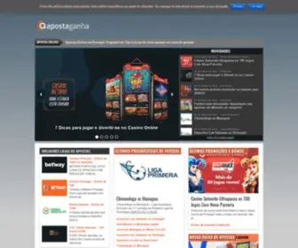 Apostaganha.com Screenshot