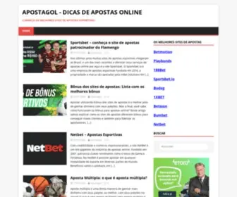 Apostagol.com(Dicas de apostas esportivas) Screenshot