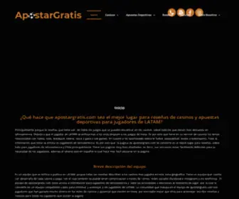 Apostargratis.com(PAGINA DE INICIO) Screenshot