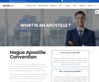 Apostille.org(Home Apostille) Screenshot