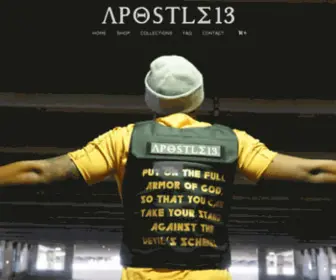 Apostle13.com(Fashion Glorifying The Lord Jesus Christ) Screenshot