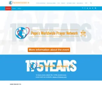 Apostleshipofprayer.net(Pope’s Worldwide Prayer Network (Apostleship of Prayer)) Screenshot