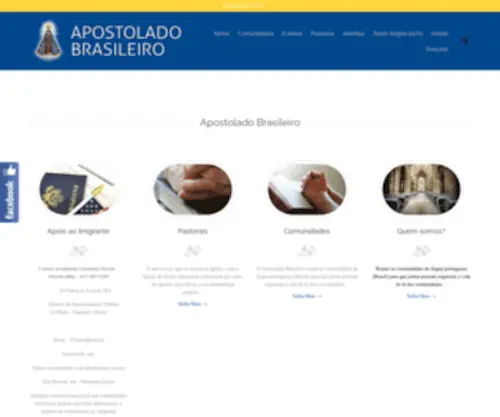 Apostoladobrasileiro.com(Apostolado Brasileiro) Screenshot