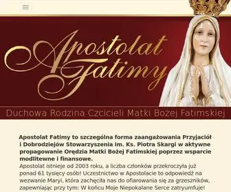 Apostolatfatimy.pl(Apostolat Fatimy) Screenshot