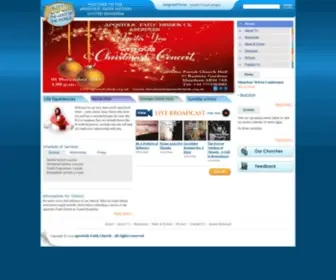 ApostolicFaith.org.uk(Apostolic Faith Mission) Screenshot
