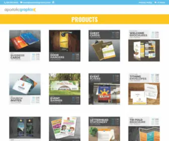 ApostolicGraphix.com(Apostolic Graphix) Screenshot