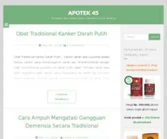 Apotek45.com(APOTEK 45) Screenshot