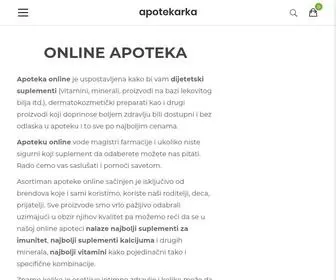 Apotekarka.rs(ONLINE APOTEKA) Screenshot