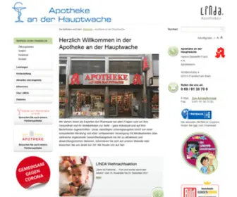 Apotheke-AN-Der-Hauptwache.de(Apotheke an der Hauptwache in 60313 Frankfurt am Main) Screenshot