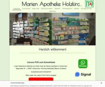 Apotheke-Holzkirchen.de(Marien Apotheke Holzkirchen) Screenshot