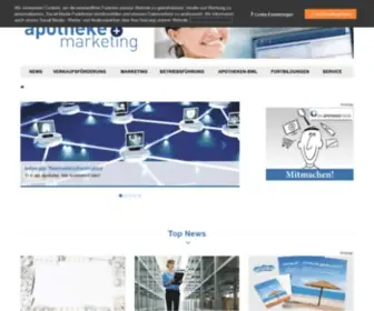 Apotheke-UND-Marketing.de(Die Fachzeitschrift für die Pharmazeutisch) Screenshot