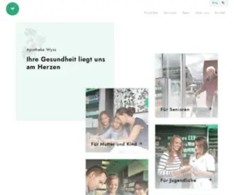 Apotheke-WYSS.ch(Apotheke Wyss) Screenshot