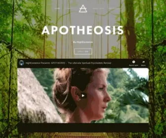 Apotheosisretreat.com(Apotheosis) Screenshot