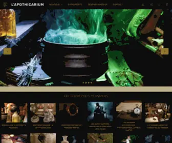 Apothicarium.com(L'Apothicarium) Screenshot