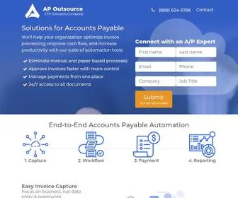 Apoutsource.com(A/P Outsourcing Solutions) Screenshot
