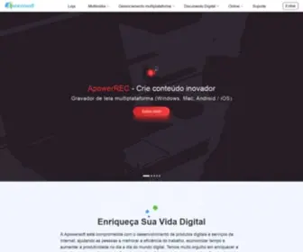 Apowersoft.com.br(Software e Soluções Online para o Trabalho e a Vida) Screenshot