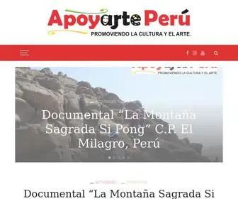 Apoyarteperu.org.pe(Apoyarte Perú) Screenshot