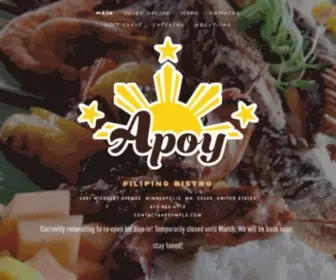 Apoympls.com(Apoy) Screenshot