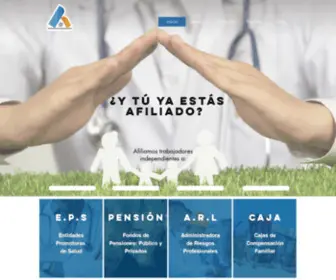 Apoyointegral.co(Inicio) Screenshot