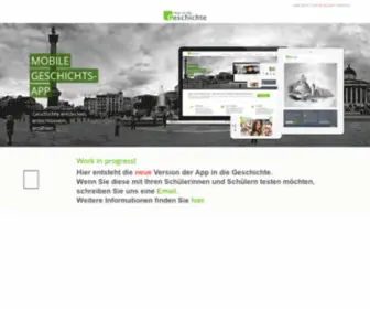 APP-In-Die-Geschichte.de(App in die Geschichte) Screenshot