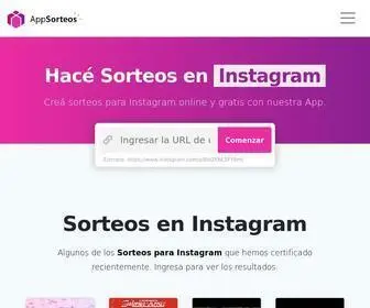 APP-Sorteos.com(Giveaway) Screenshot