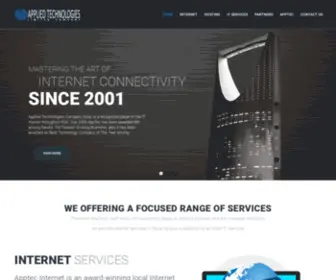 APP-Tec.com(Applied Technologies Company) Screenshot