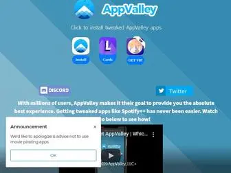 APP-Valley.vip(Appvalley) Screenshot