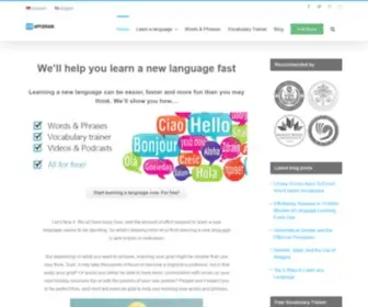APP2Brain.com(App2Brain makes learning languages easy) Screenshot