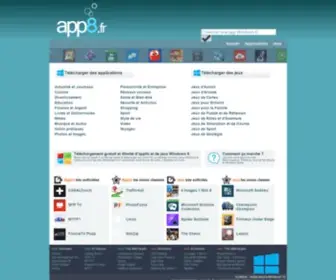 APP8.fr(Telecharger des apps Windows 8) Screenshot