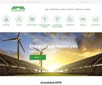 Appa.es(Asociación de Empresas de Energías Renovables) Screenshot