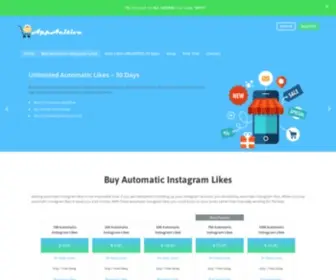 Appacitive.com(Buy Unlimited Automatic Instagram Likes) Screenshot