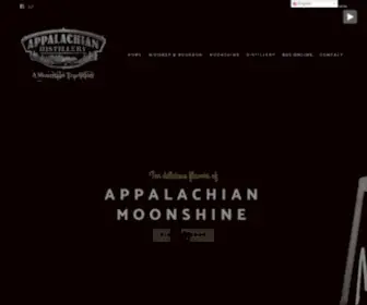 Appalachian-Moonshine.com(Appalachian Distillery in Ripley) Screenshot