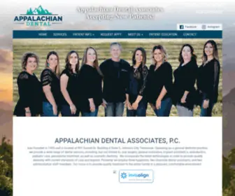 Appalachiandentaltn.com(Appalachian Dental Associates) Screenshot
