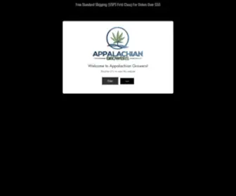 Appalachiangrowers.com(Appalachian Growers Organic Hemp Products) Screenshot