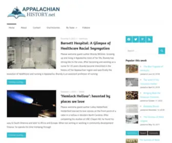 Appalachianhistory.net(Appalachian History) Screenshot