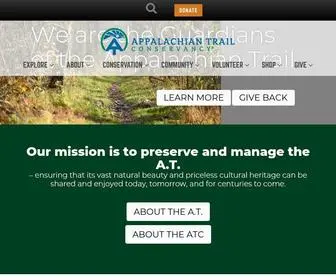 Appalachiantrail.org(Appalachian Trail Conservancy) Screenshot