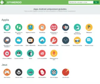 Appandroid.fr(Applis et jeux gratuits sur Android) Screenshot