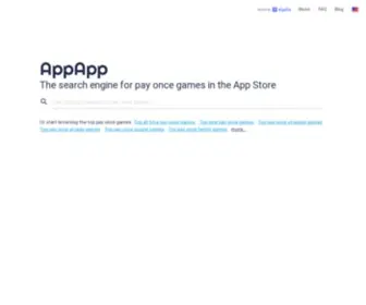Appapp.io(A better search engine for the App Store) Screenshot