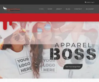 Apparelboss.com(Apparel Boss) Screenshot