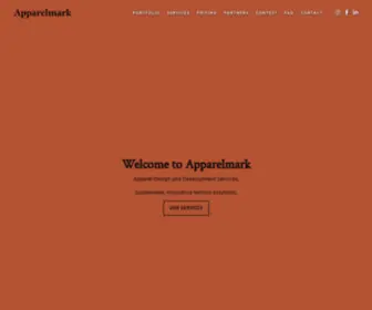 Apparelmark.com(Freelance Apparel Design & Development Solutions) Screenshot