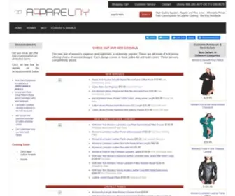 Apparelny.com(Apparel New York) Screenshot