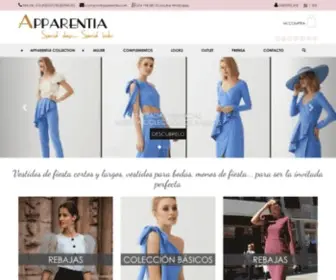 Apparentia.com(Vestidos de fiesta) Screenshot