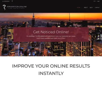 Apparition.online(Online marketing and technology development) Screenshot