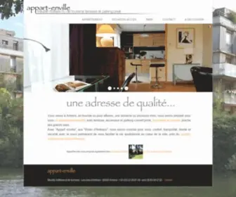 Appart-Enville.com(Appart Enville) Screenshot