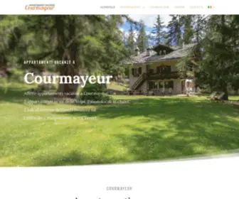 Appartamenti-Courmayeur.com(Affitto appartamenti vacanze Courmayeur) Screenshot