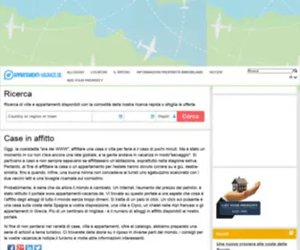 Appartamenti-Vacanze.de(L'affitto di case) Screenshot