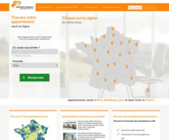 Appartement-Construction.com(Trouver votre appartement neuf) Screenshot